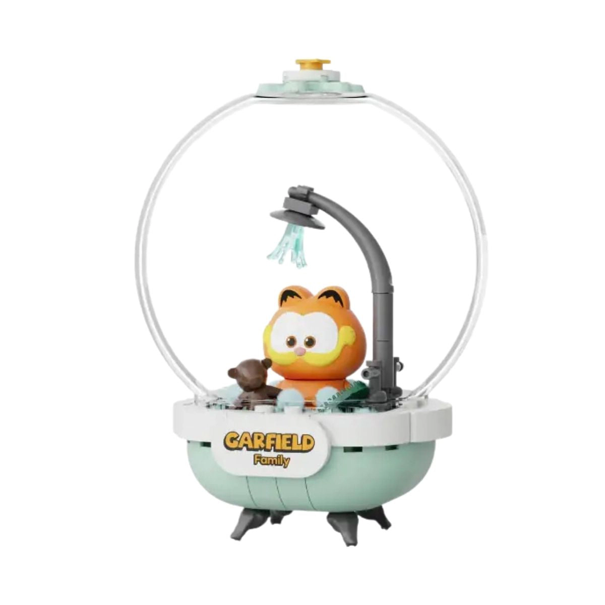 Pantasy The Garfield Movie Cozy Bath #86802 Building Block Set – 140-Piece Crystal Ball Series