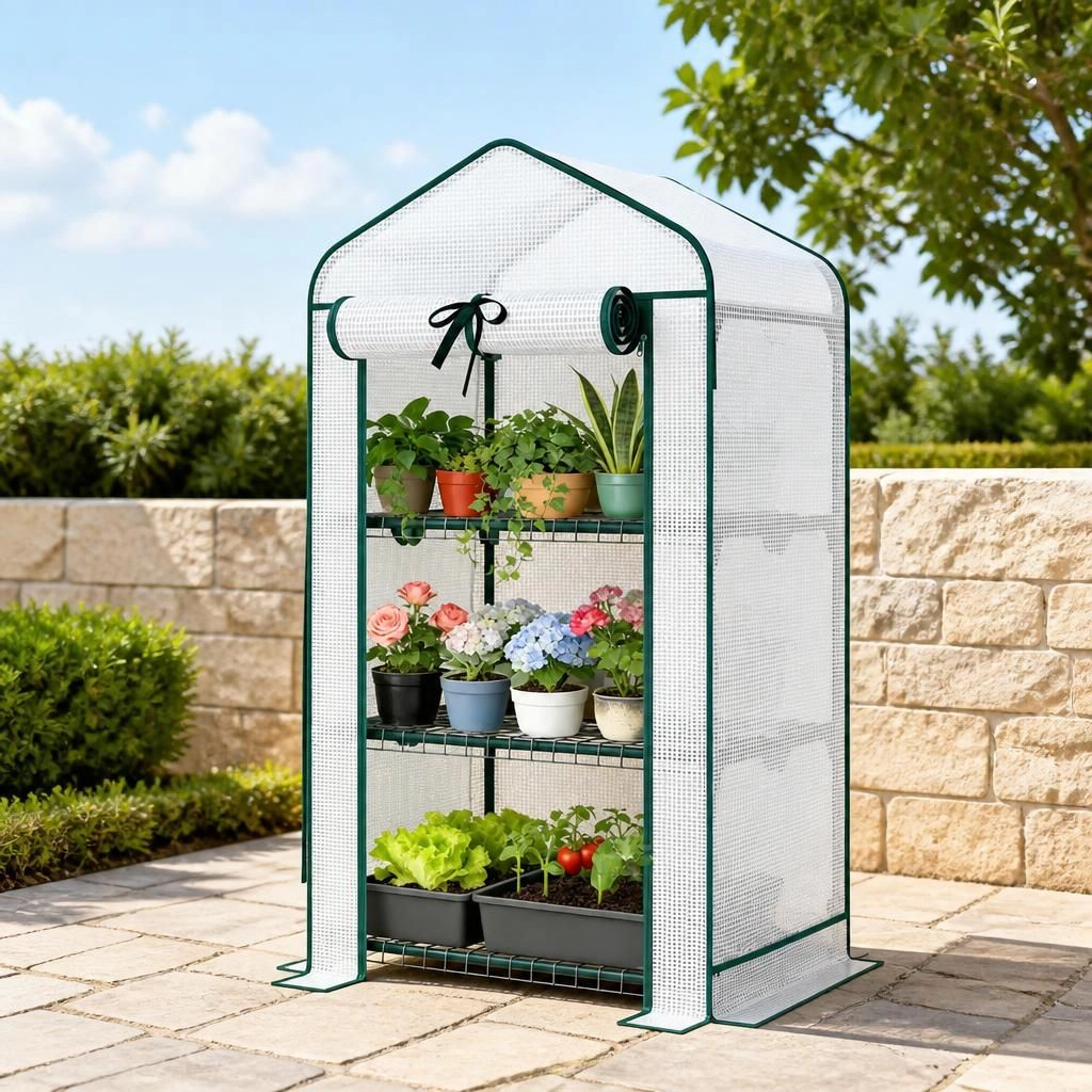 WOW PIONEER Compact Mini Walk-In Greenhouse