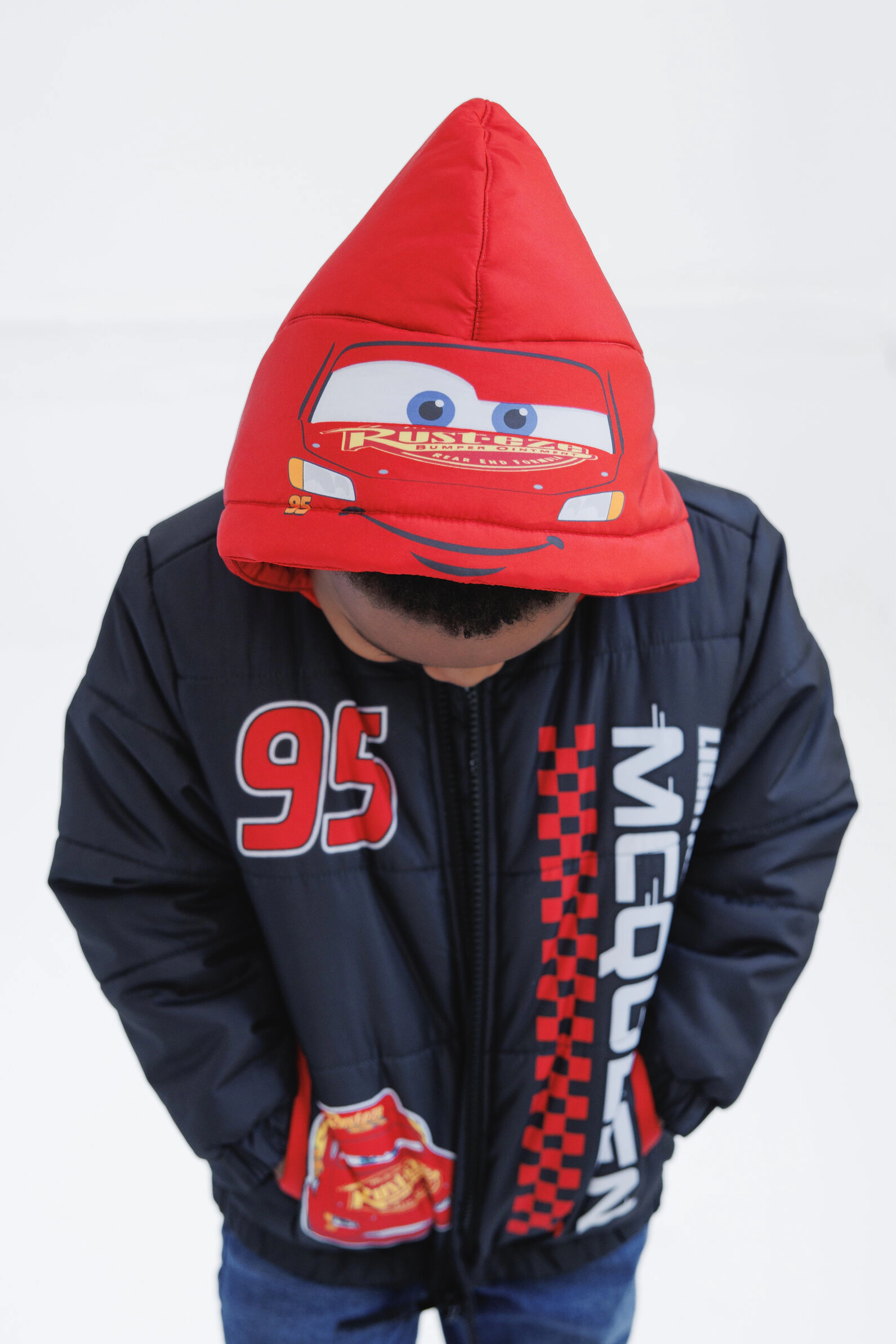 Disney Hooded Zip-Up Puffer Coat