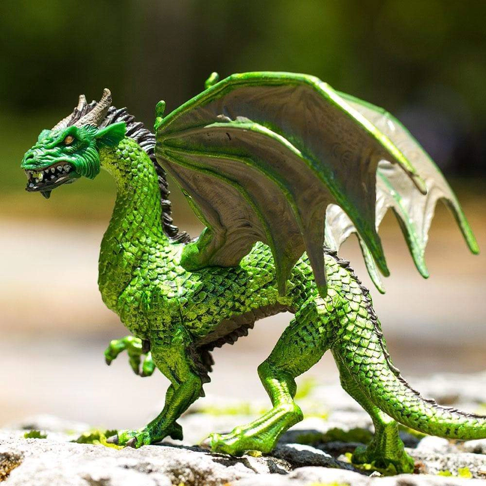 Safari Ltd. - Forest Dragon Kids Toy Figure