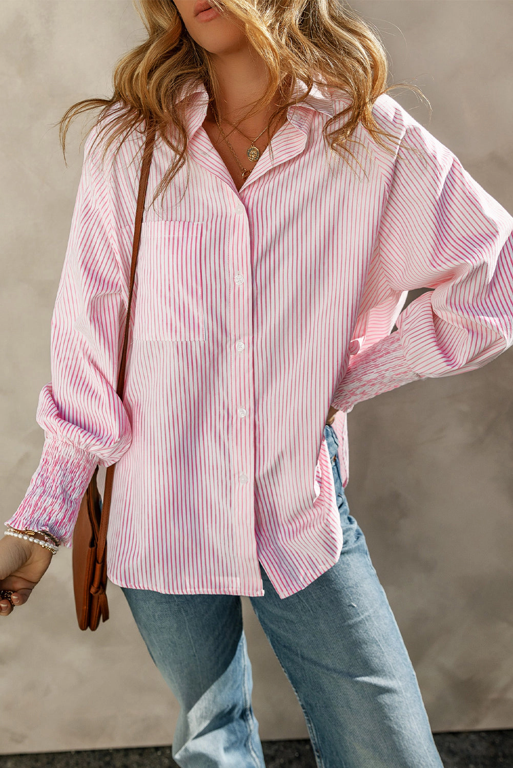 Threaded Pear Women's Barbara Raglan Sleeve Relaxed Shirt