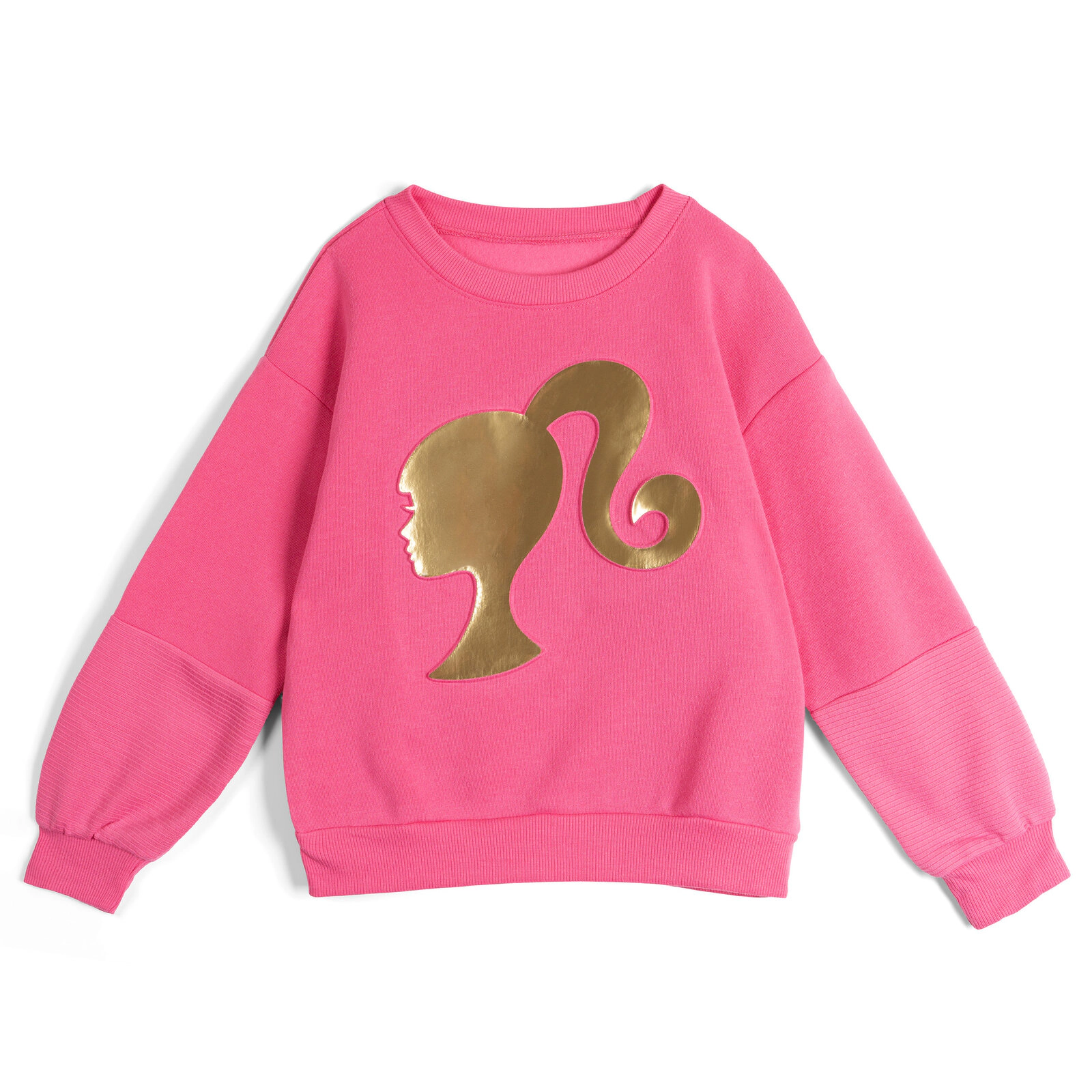 Barbie Girls' Fleece Sweatshirt and Joggers Set