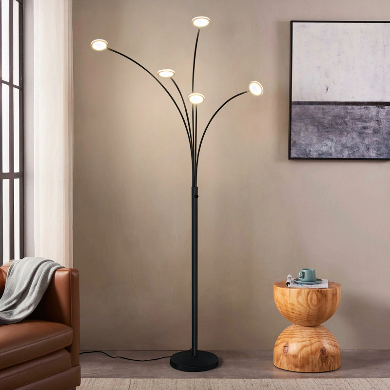 Brightech Orion 5 Arc Tree Floor Lamp