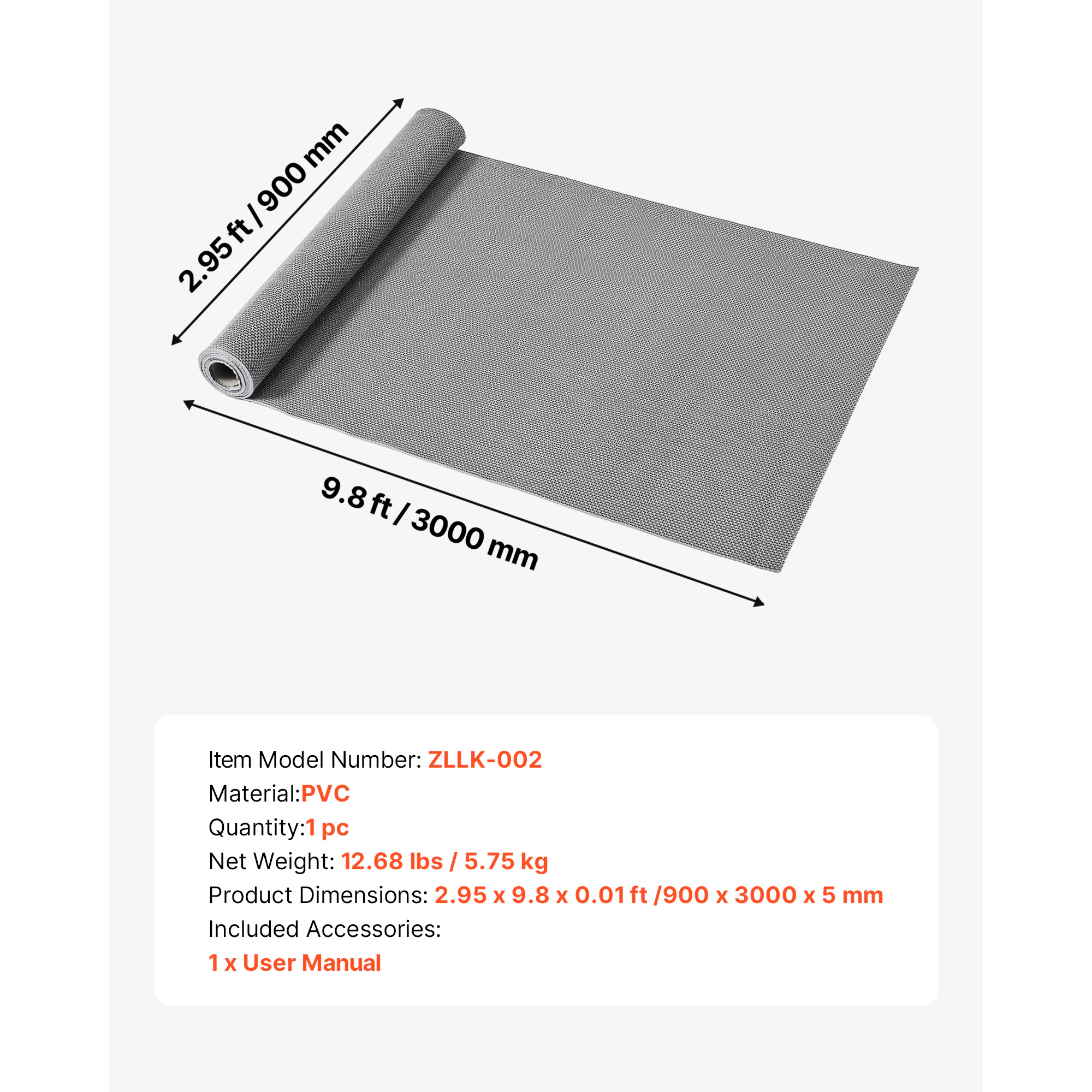 HONGGE Drainage Mat PVC Non Slip Commercial Floor Mat Wet Area Water Drain Splash Matting Hollow Doormat Roll for