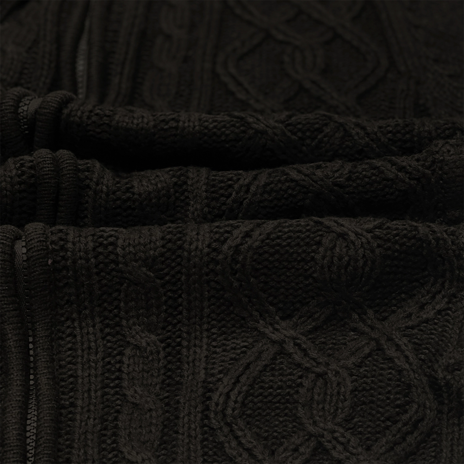 Gioberti Men's Heavy Weight Cardigan Twisted Knit Regular Fit Full-Zipper Sweater