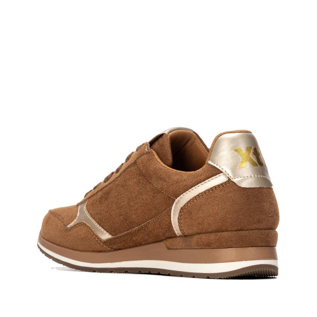 XTI Women's Casual Suede Sneakers