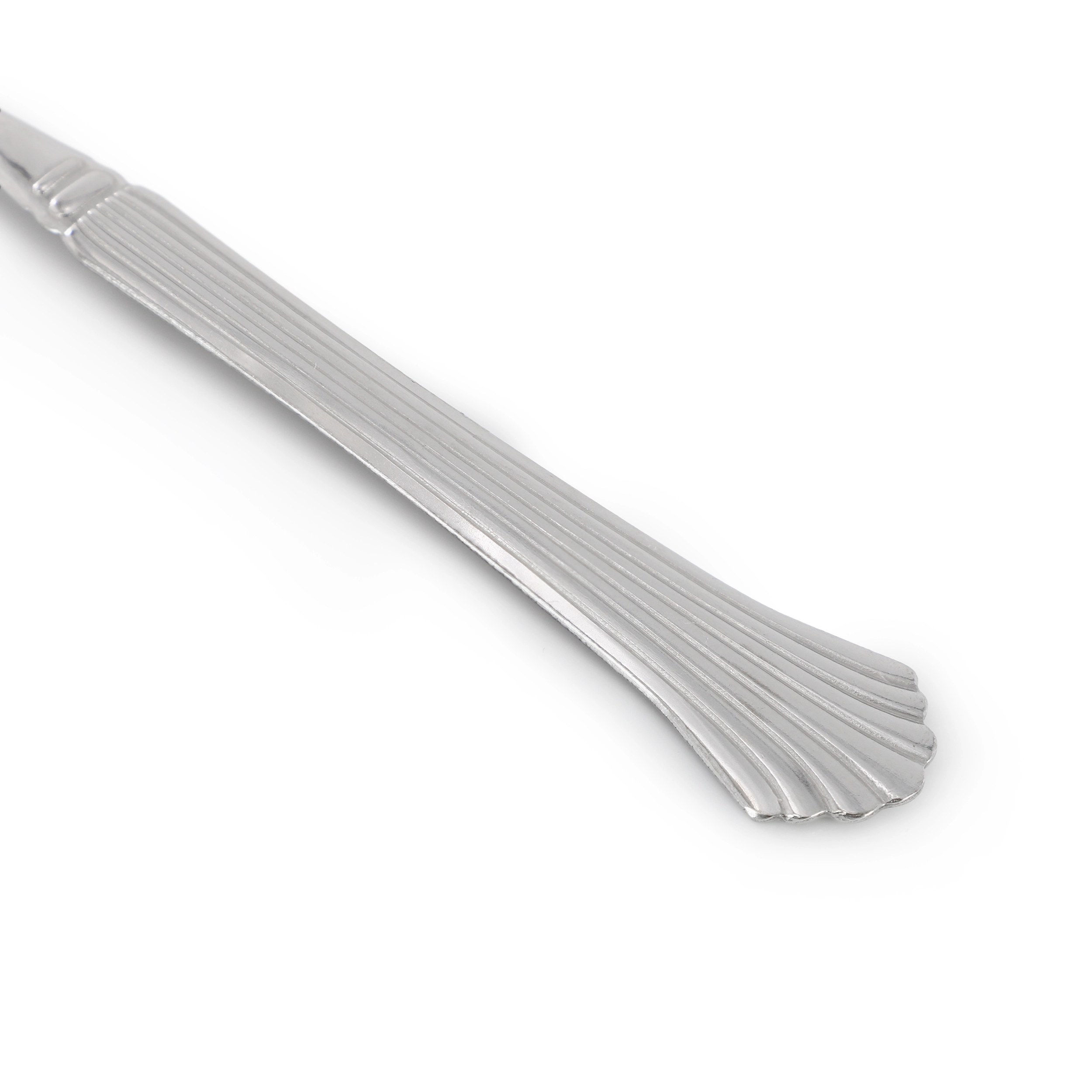 Gibson Home Flare 16 Piece Stainless Steel Flatware Set in Silver