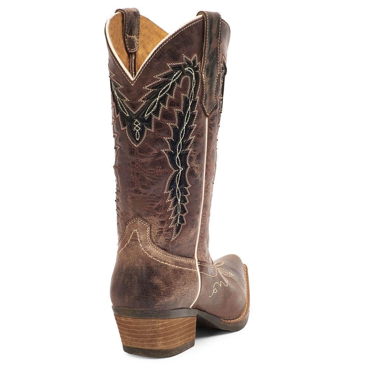 Forastero Womens Cowgirl Leather Western Boots