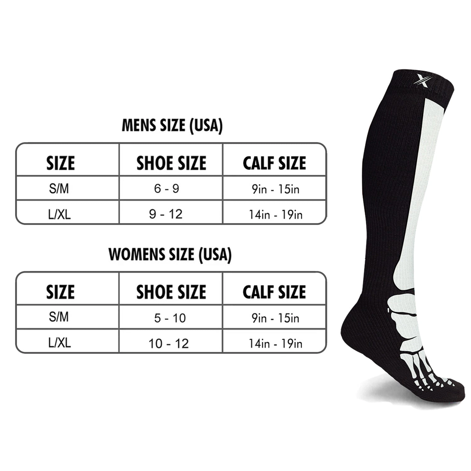 Extreme Fit Holiday Knee Compression Socks - For Men And Women 3 Pair