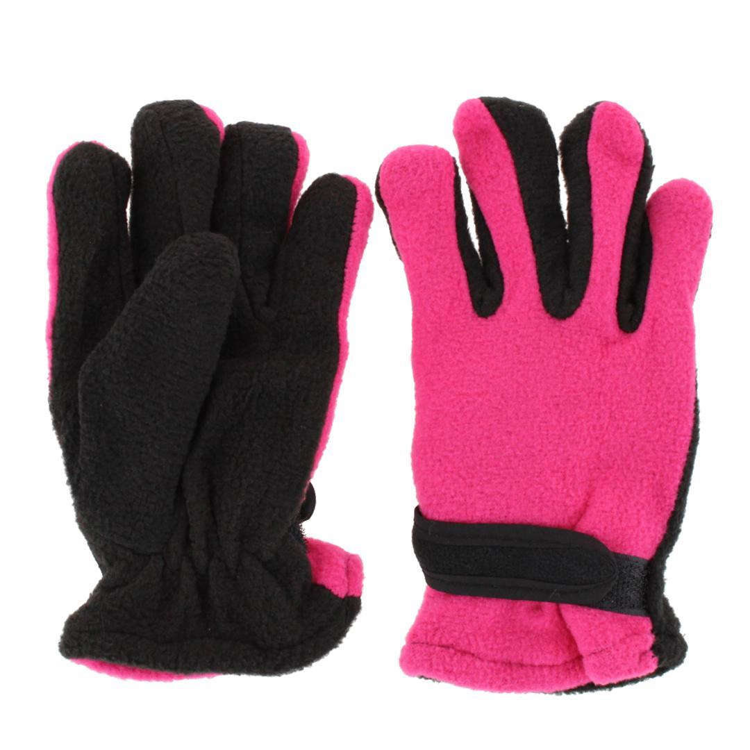 CTM® Kids' 5-13 Insulated Fleece Winter Glove