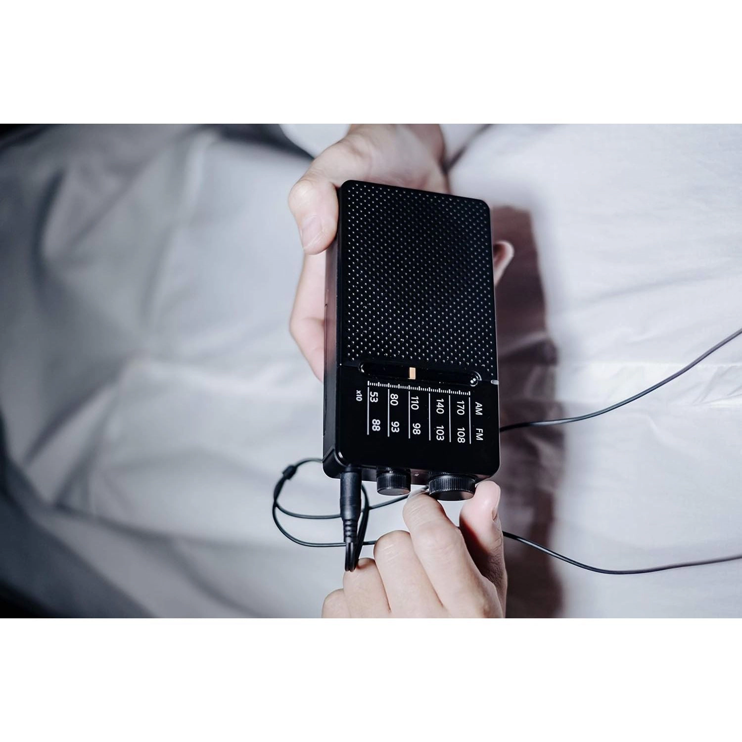 SANGEAN SR-36 Portable AM/FM Pocket Radio - Precision Tuning, Telescopic FM Antenna, Headphone Output