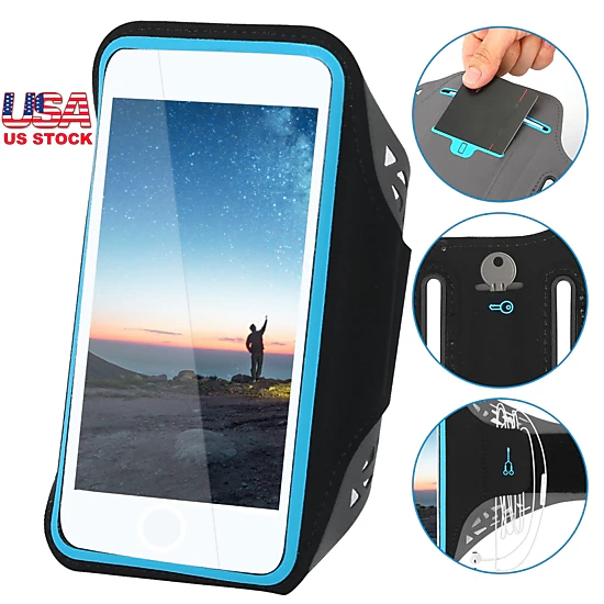 GBruno Sweat-Resistant Adjustable Phone Armband
