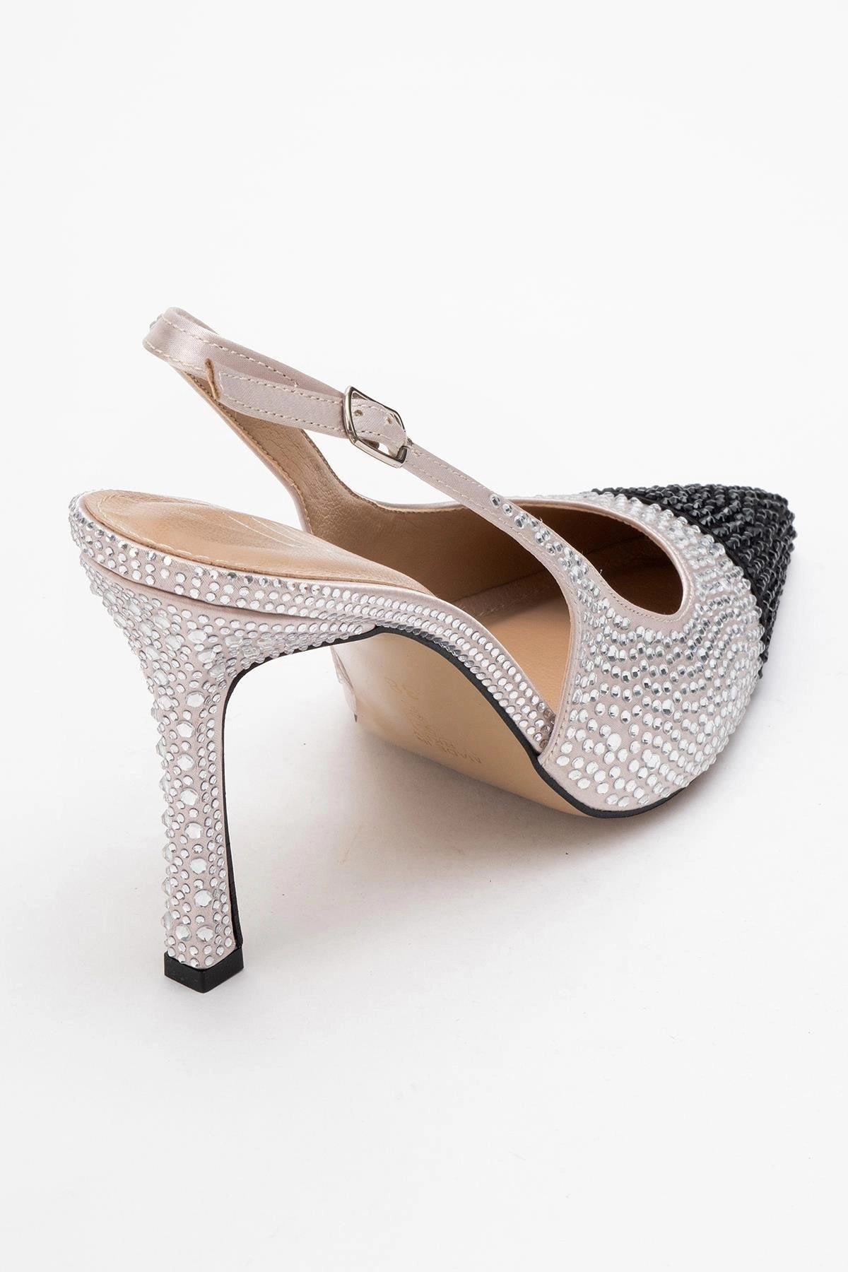 Prologue Shoes Womens London Embellished Pointed Toe Pump