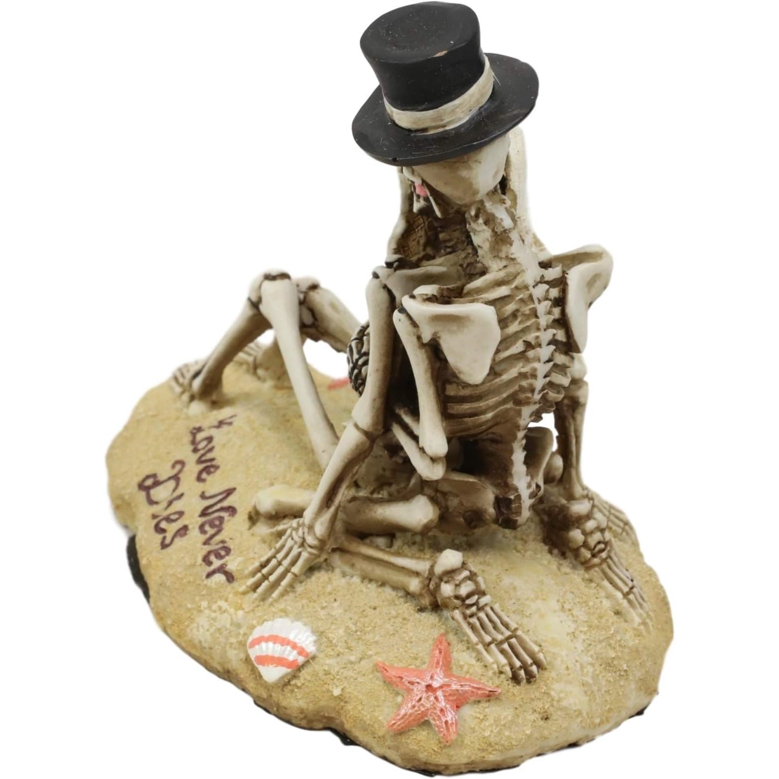 Pacific Giftware Skeleton Couple Beach Lovers Dia de los Muertos Day of the Dead Figurine
