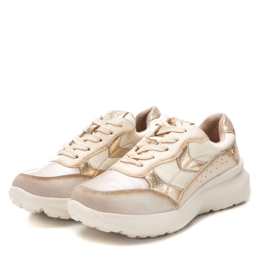 XTI Women's Sneakers Casual Lace-Up, Lightweight Rubber Sole