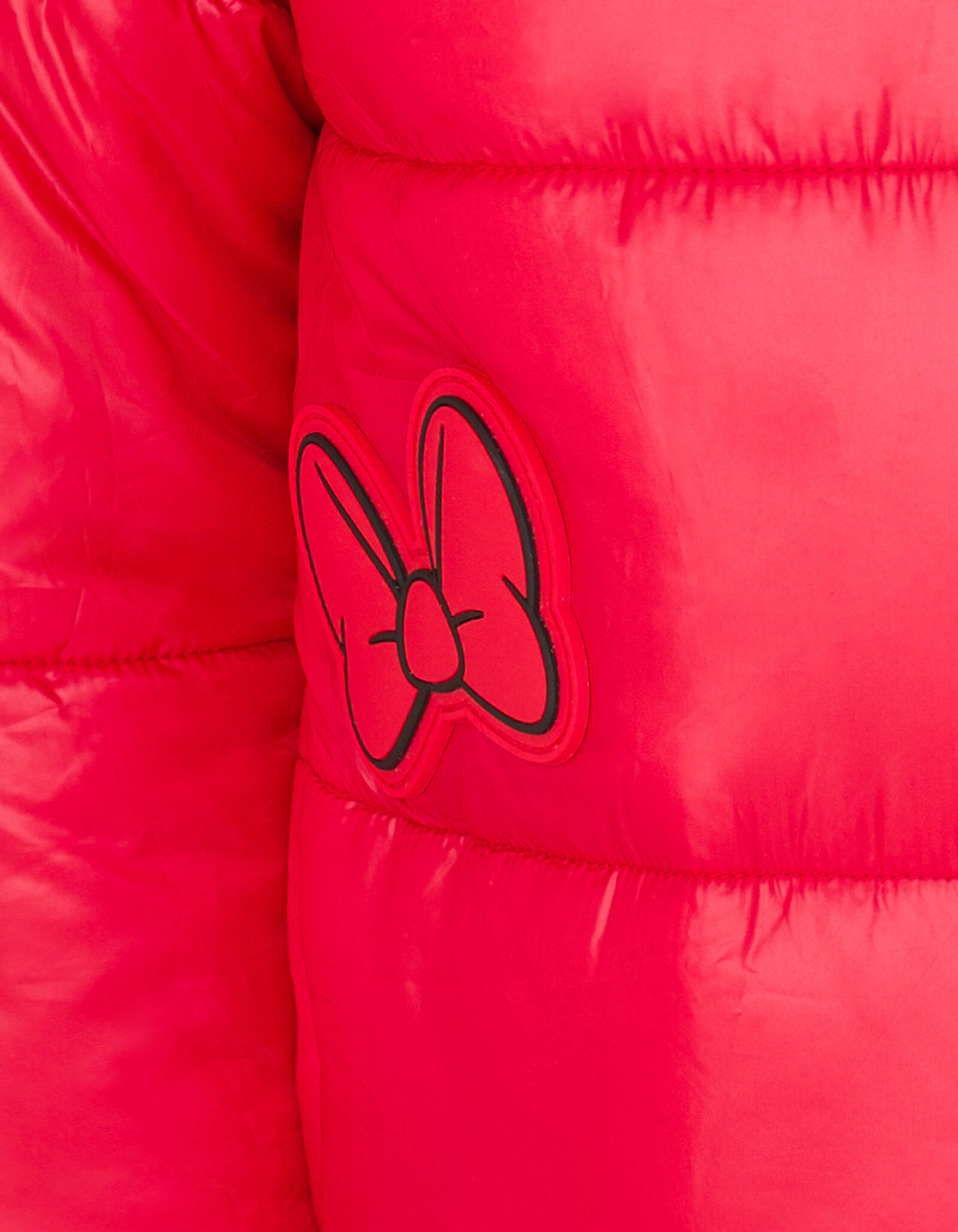 Disney Minnie Mouse Girls' Hooded Puffer Coat