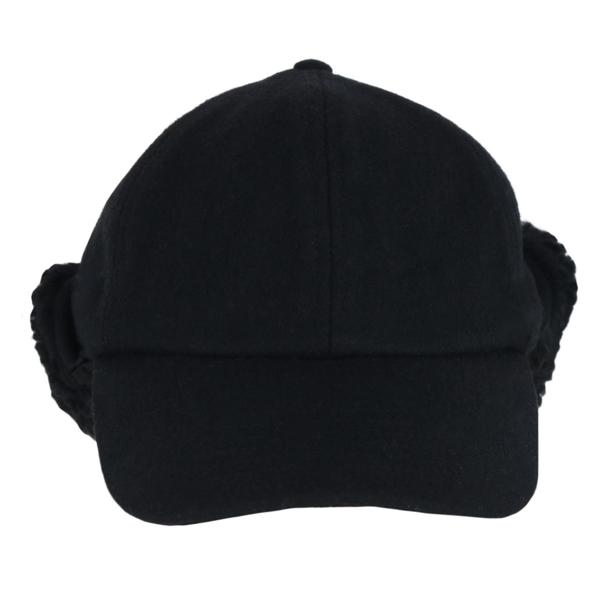 Epoch Hats Company Men's Sherpa Lined Wool Blend Earflap Baseball Cap