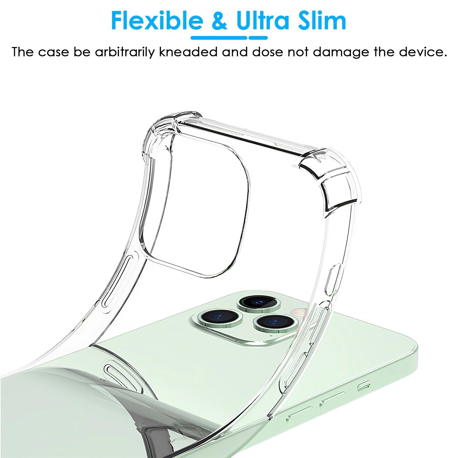 GBruno Clear Shockproof Phone Case For IPhone