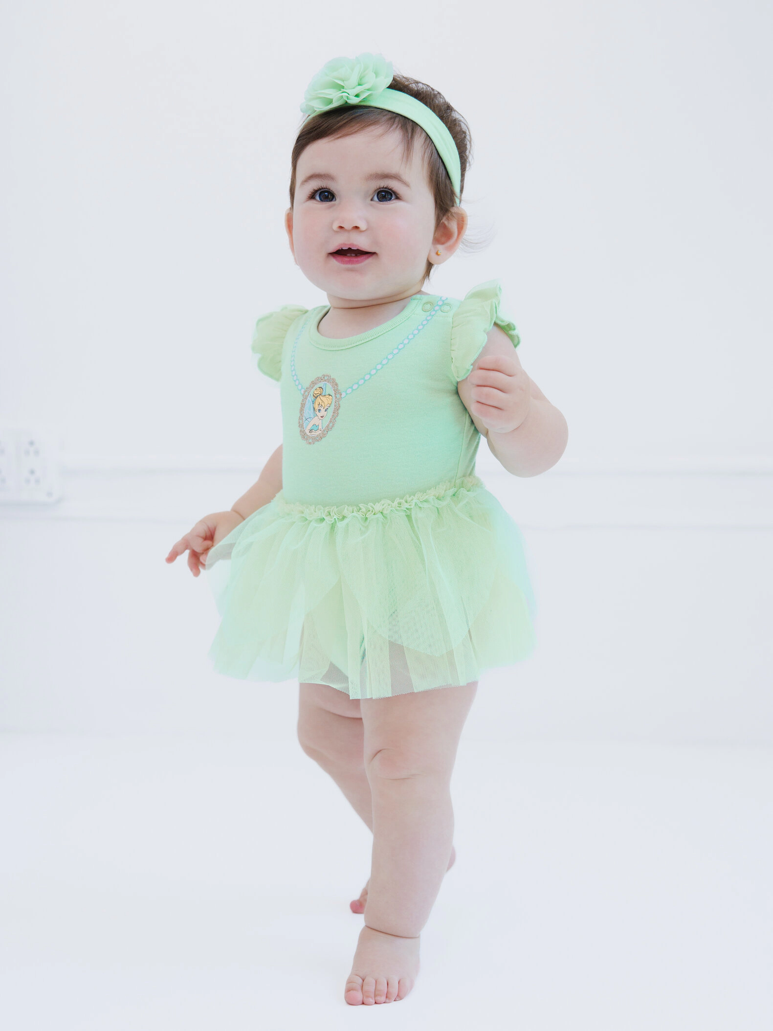 Disney Baby Girls' Cosplay 2-Piece Tutu Bodysuit and Headband Set
