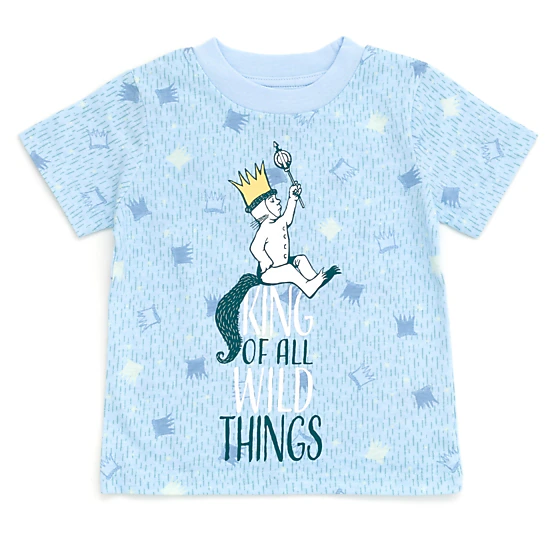 Warner Bros. Where the Wild Things Are Max 2-Piece T-Shirt and Crown Set