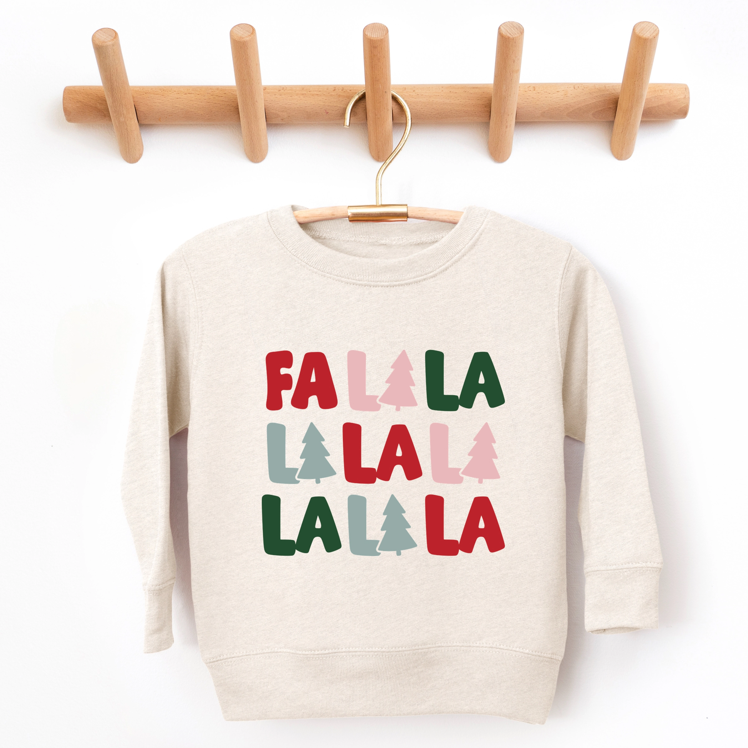 The Juniper Shop - Toddler Graphic Sweatshirt Fa La Trees