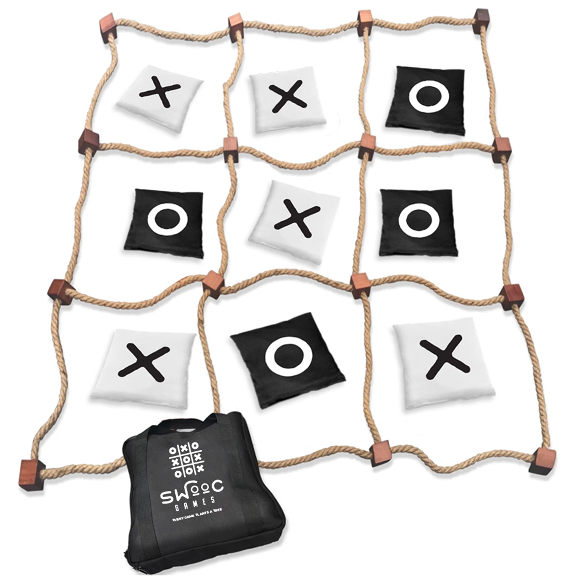 Swooc Games | Giant Tic Tac Toe Bean Bag Toss Game