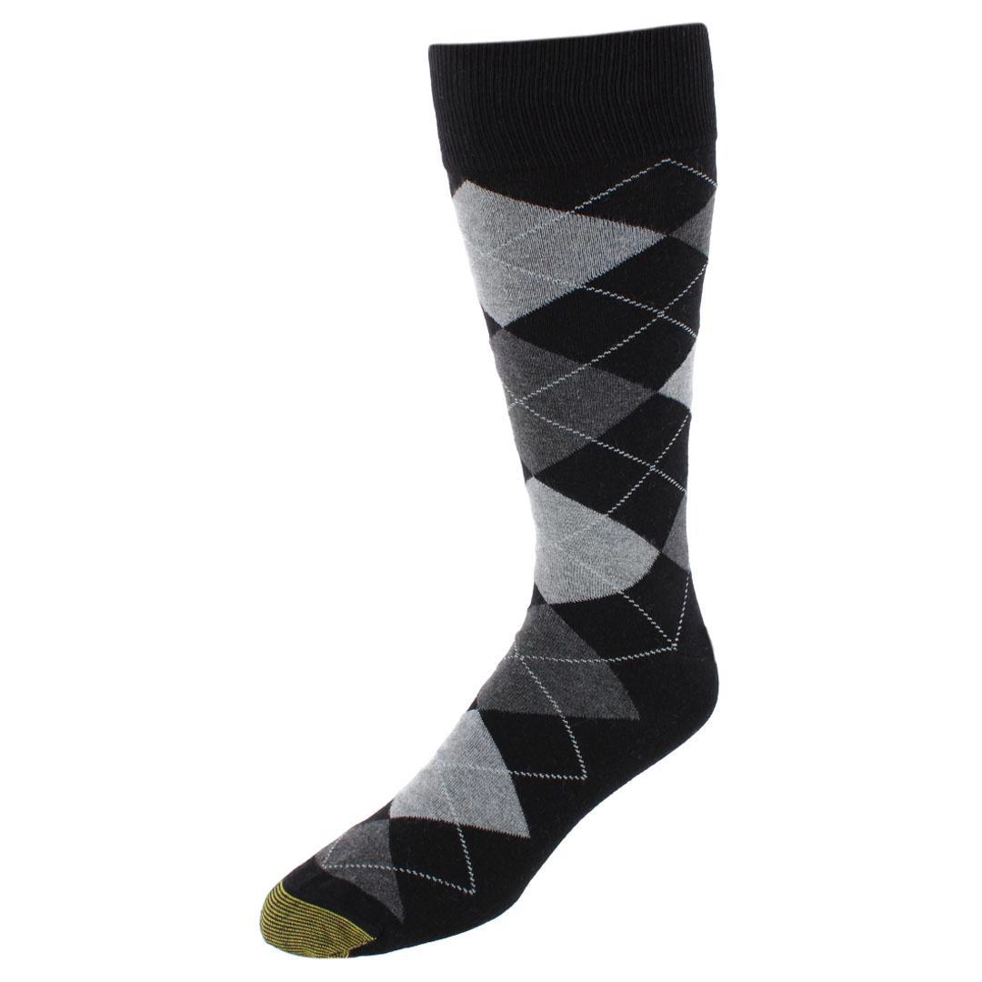 Gold Toe Men's Big & Tall Carylyle Argyle Crew Socks (3 Pairs)