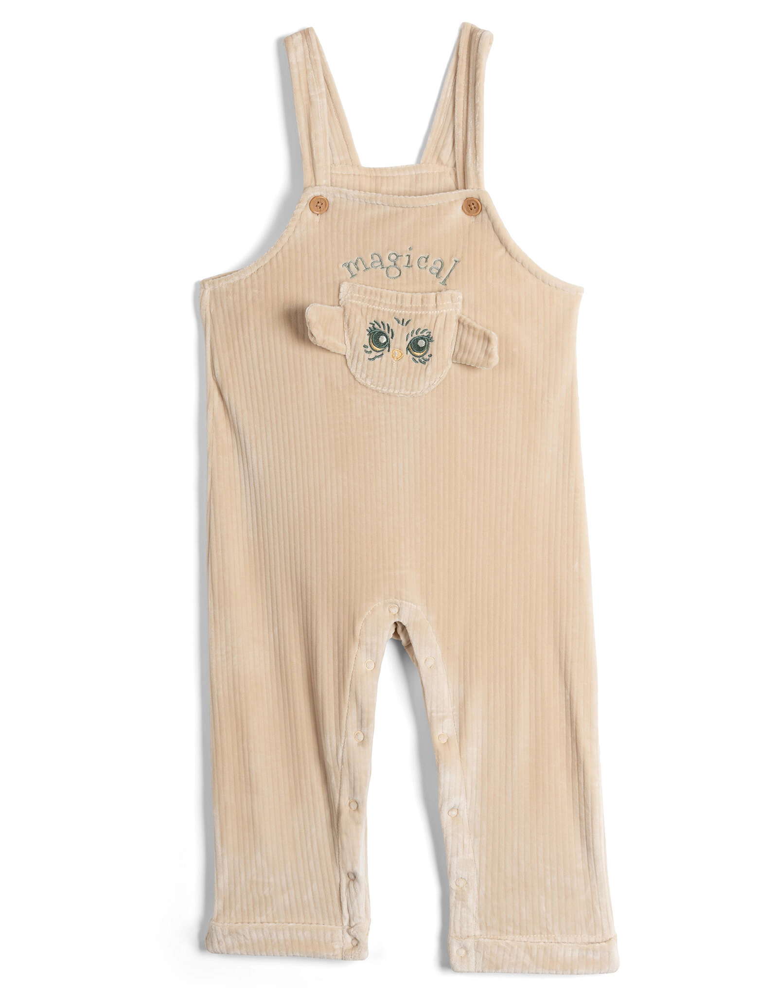 Harry Potter Hedwig Baby 2-Piece Overalls and T-Shirt Set