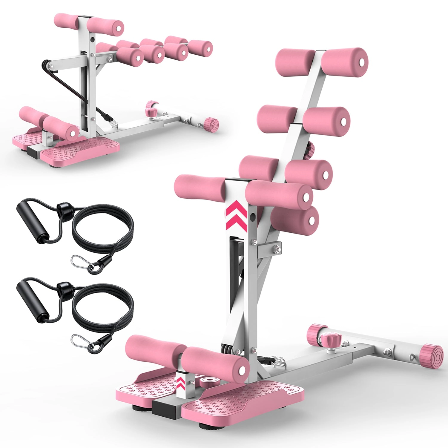 GBruno Adjustable Deep Squat Machine With Bands