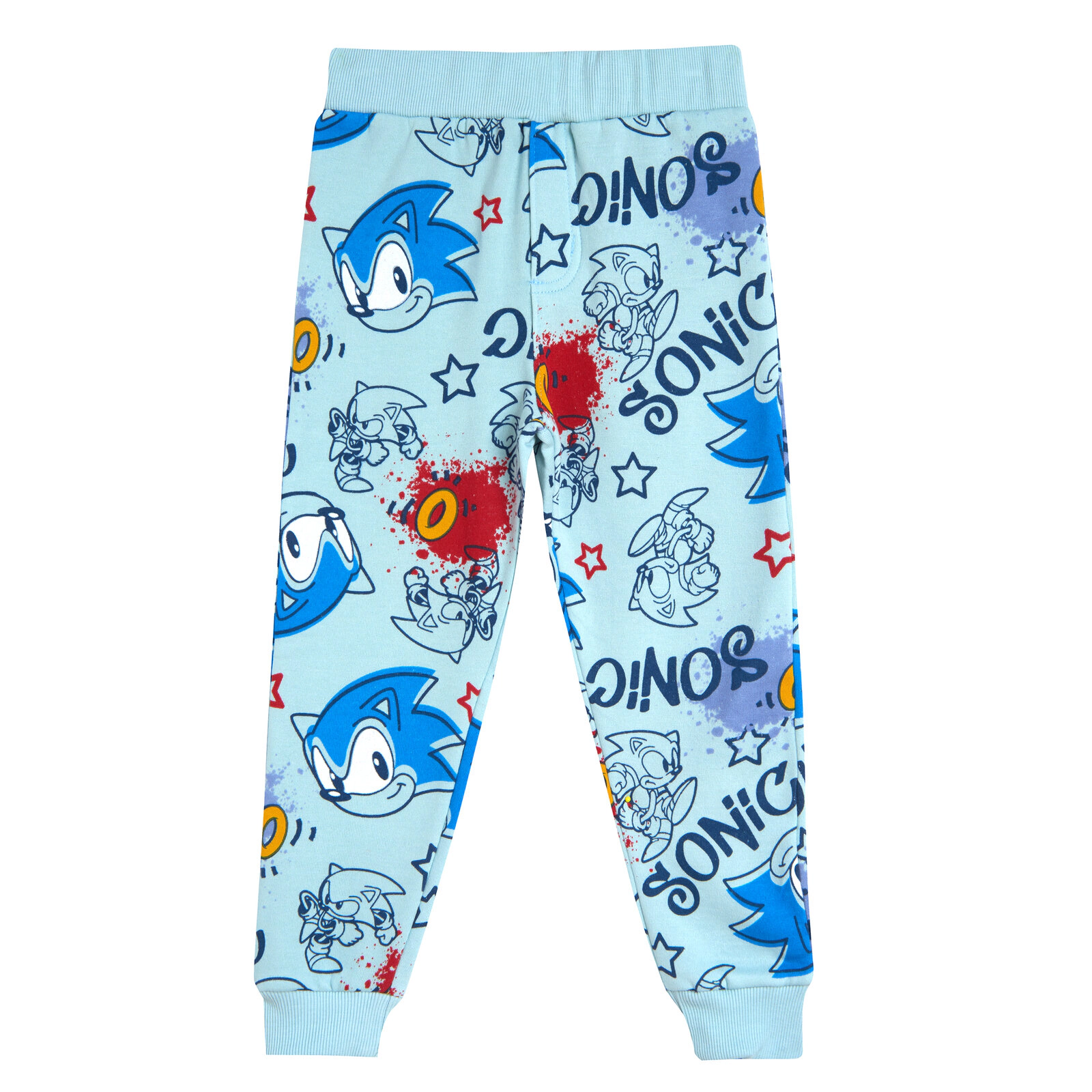 SEGA Sonic the Hedgehog Boys' 2-Piece Fleece Hoodie and Pants Set