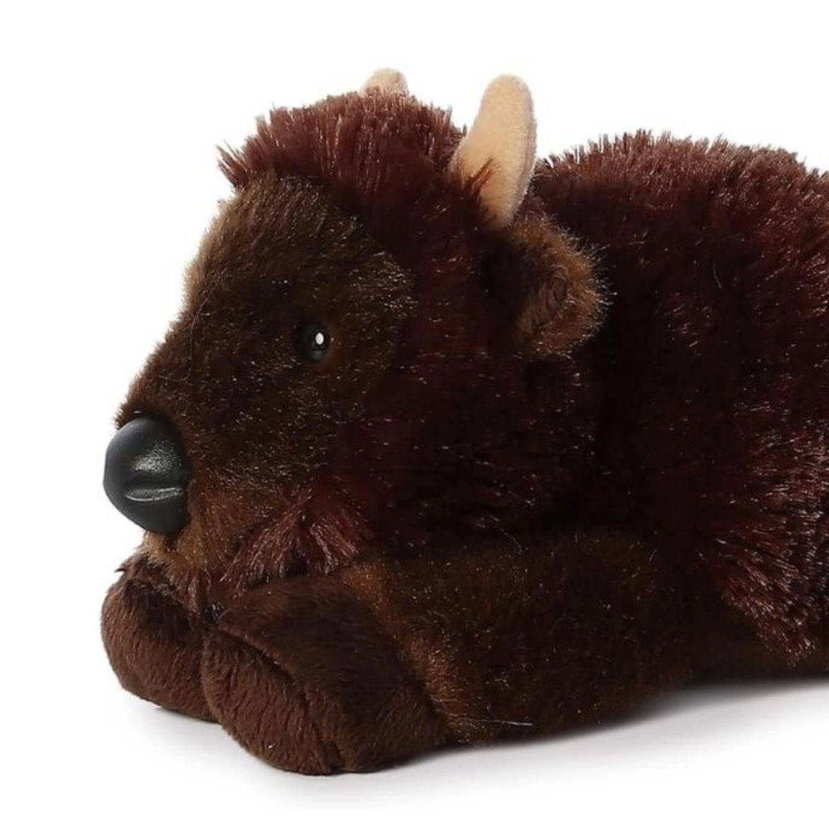 Aurora Mini Flopsie Plains Buffalo Bison 8-Inch Stuffed Animal Plush