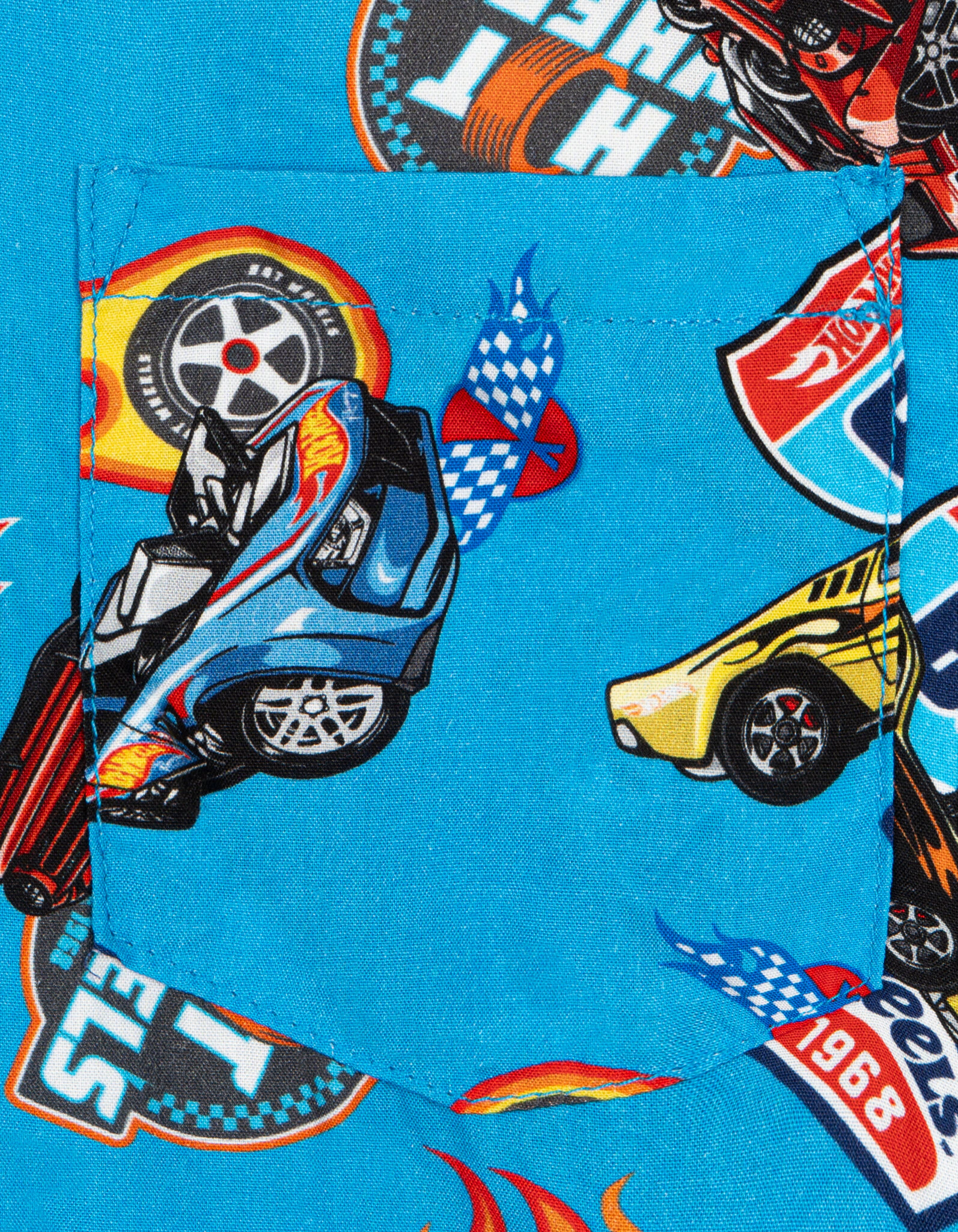 Hot Wheels Boys' Racing Button-Down Shirt