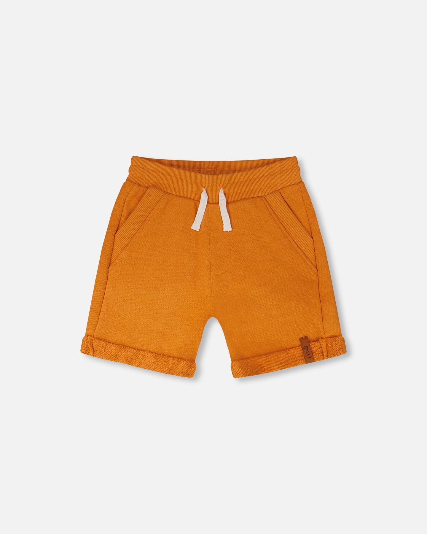 Deux par Deux Boys French Terry Drawstring Waist Shorts