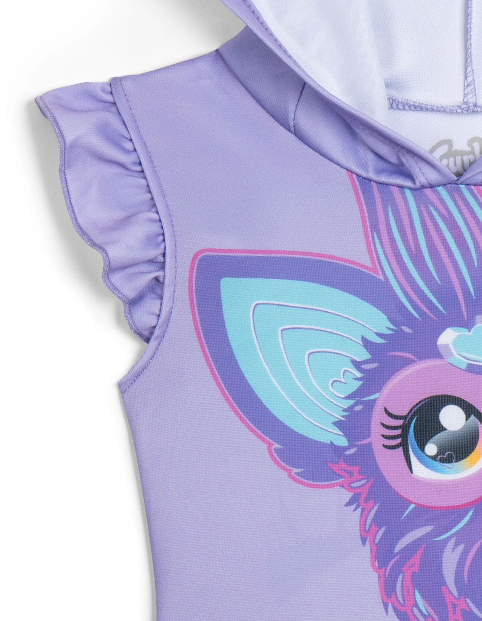 Furby Girls' Cosplay Hooded Tutu Dress