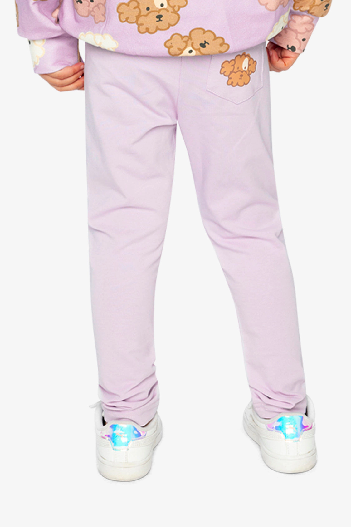 Deux par Girls Poodle Pocket Organic Cotton Leggings