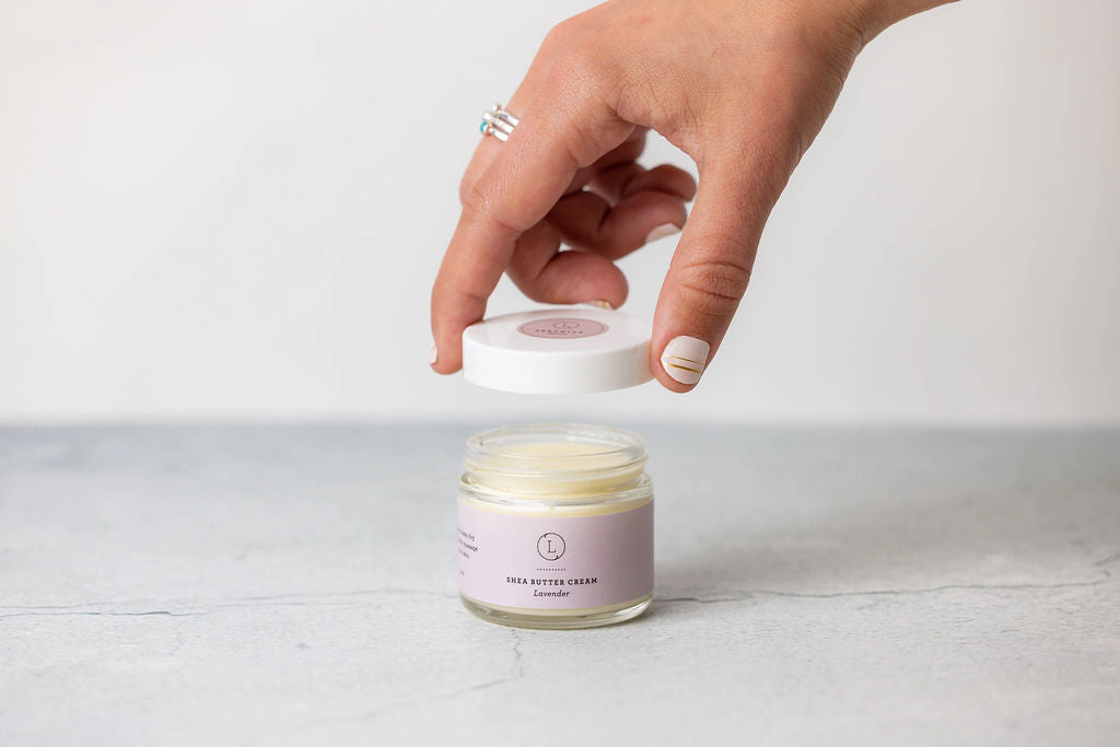 Lizush Lavender Shea Butter Body Cream 2 oz
