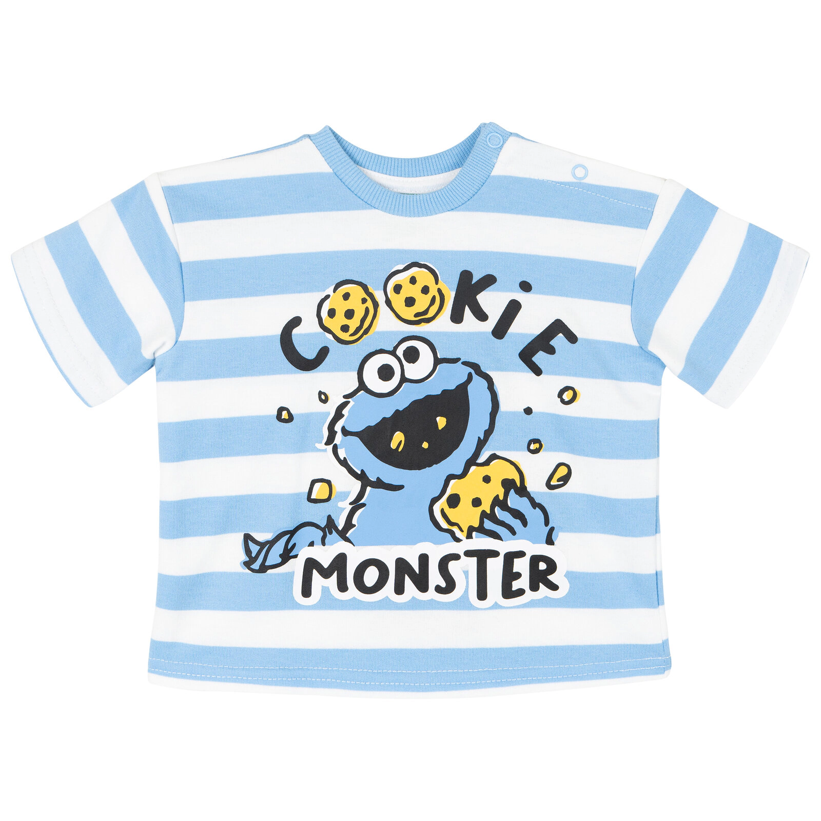 Sesame Street Toddler Boys' 2-Piece T-Shirt and Shorts Set
