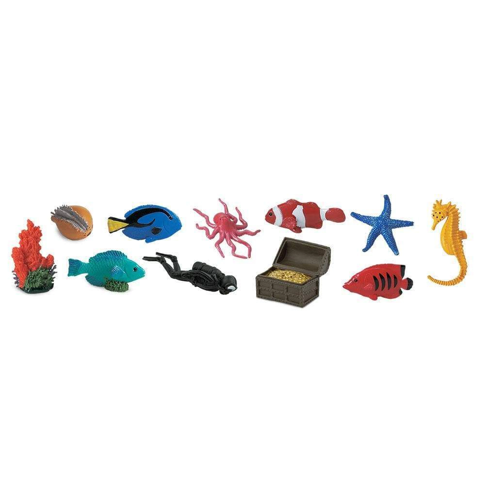 Safari Ltd. - Coral Reef TOOB - contains 11 Mini Figurines