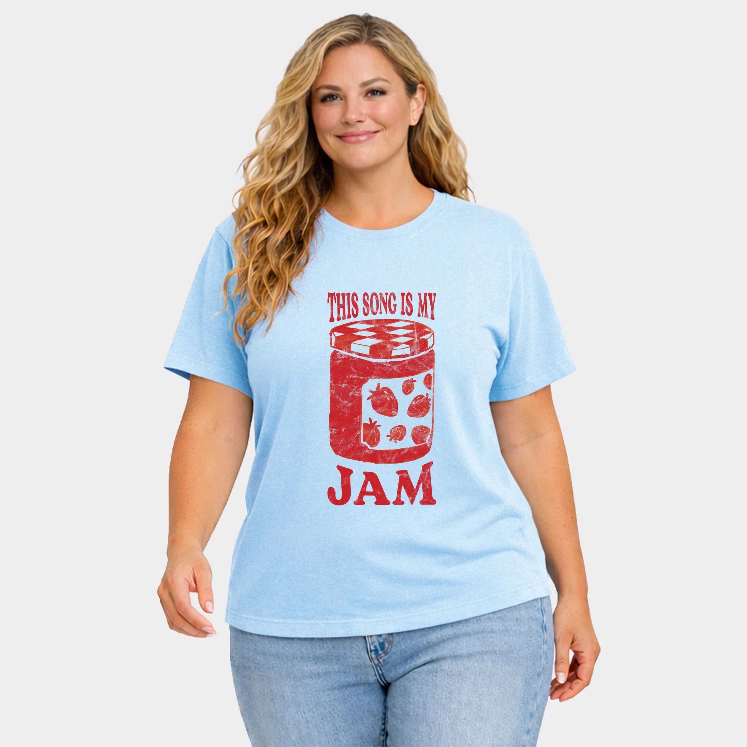Simply Sage Market - Women's Plus Garment Dyed Tee This Song Is My Jam