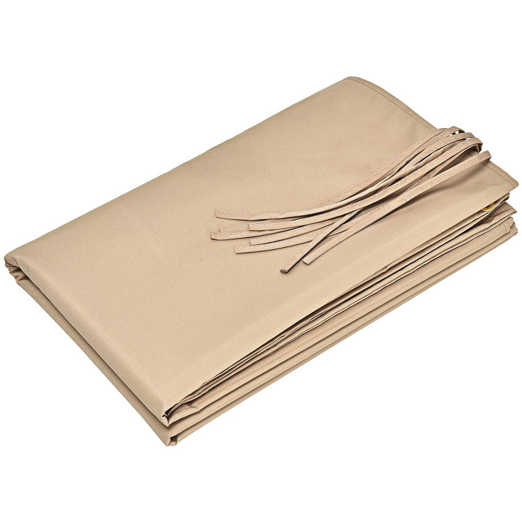 Hivvago Canopy Shelter Cover with Metal Grommets and Adjustable Straps