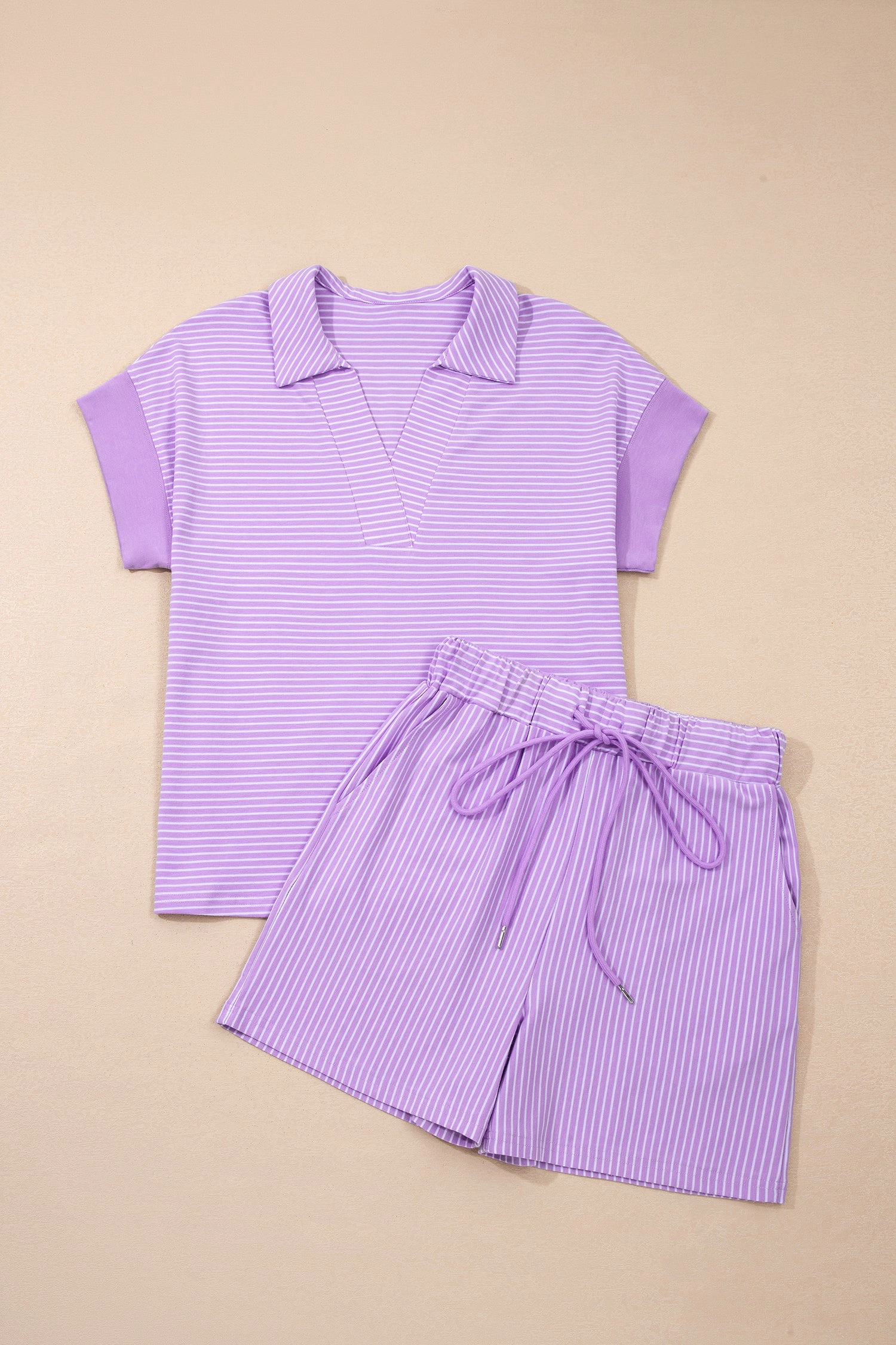 Threaded Pear Zara Dolman Sleeve Polo Shirt Set