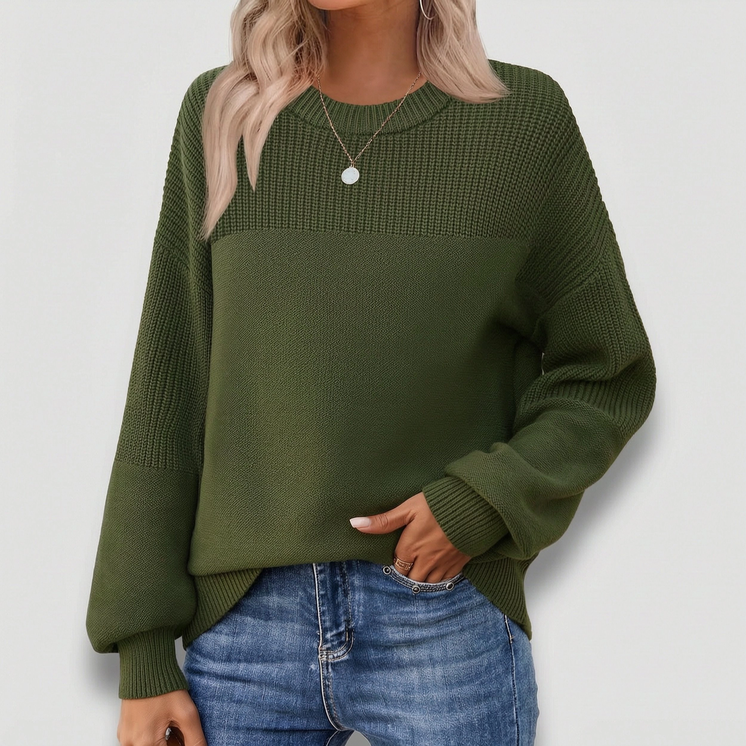 Zeagoo Women's Crewneck Long Sleeve Top