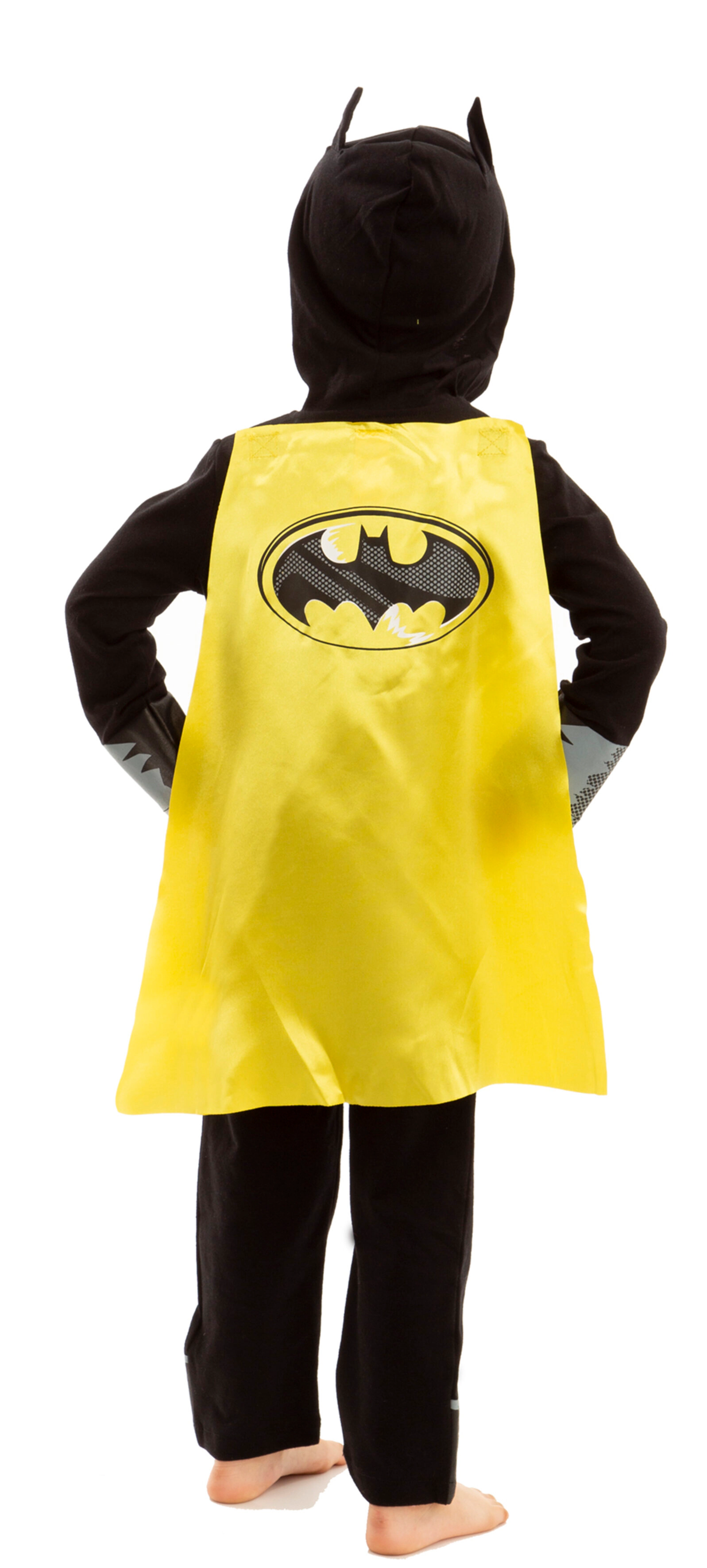 DC Comics Justice League Batman Cosplay Fleece Hooded Coverall with Cape