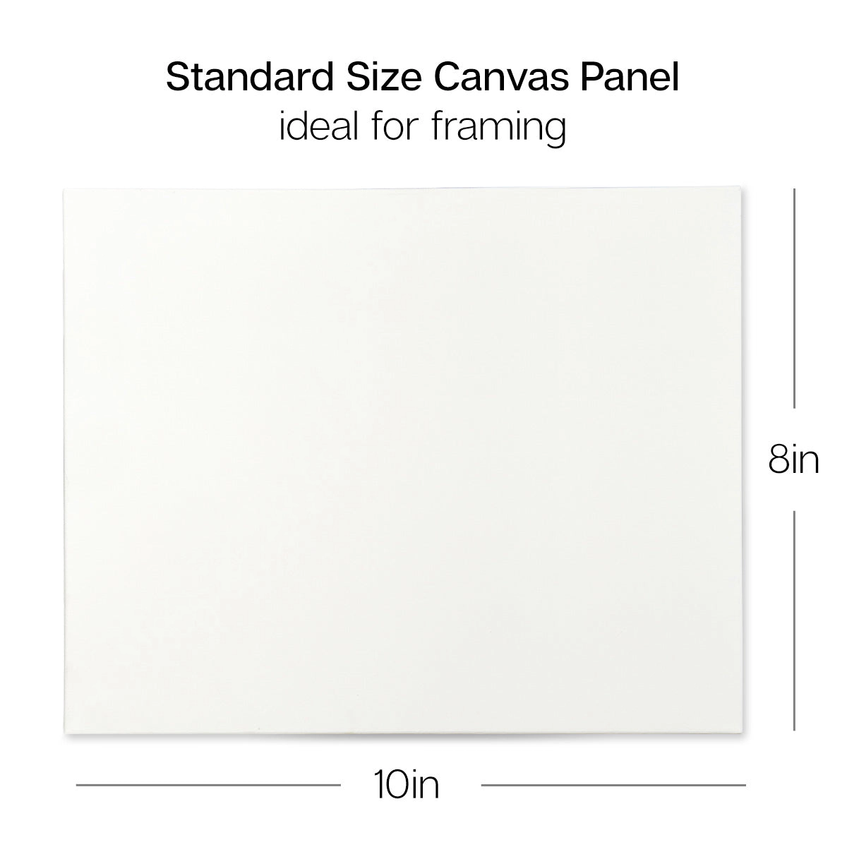 KINGART Canvas Panels 8" x 10" - 14 Pack