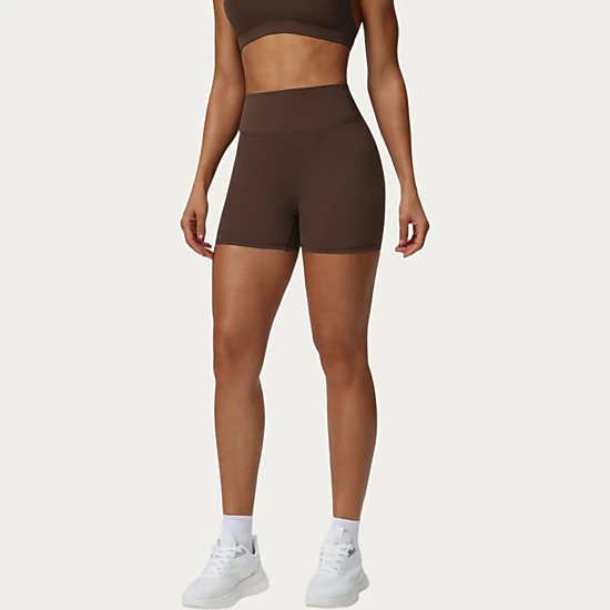 Anna-Kaci Women's High Waist Biker Shorts with Smooth Stretch Knit Fabric