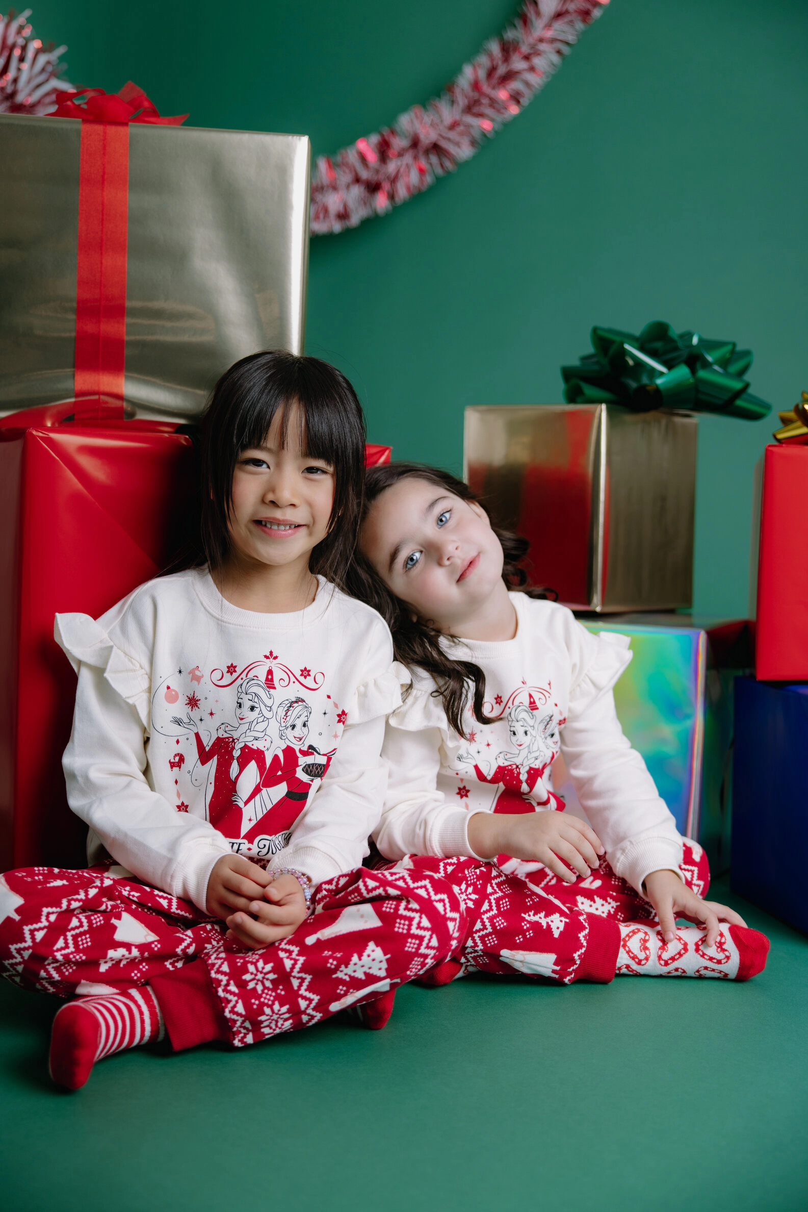 Disney Holiday 2-Piece Fleece Sweatshirt and Pants Set