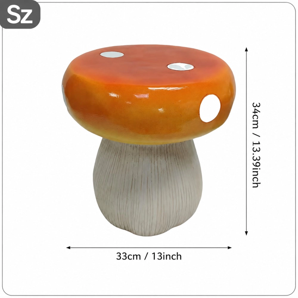 WOW PIONEER Compact Square Resin Patio Stool
