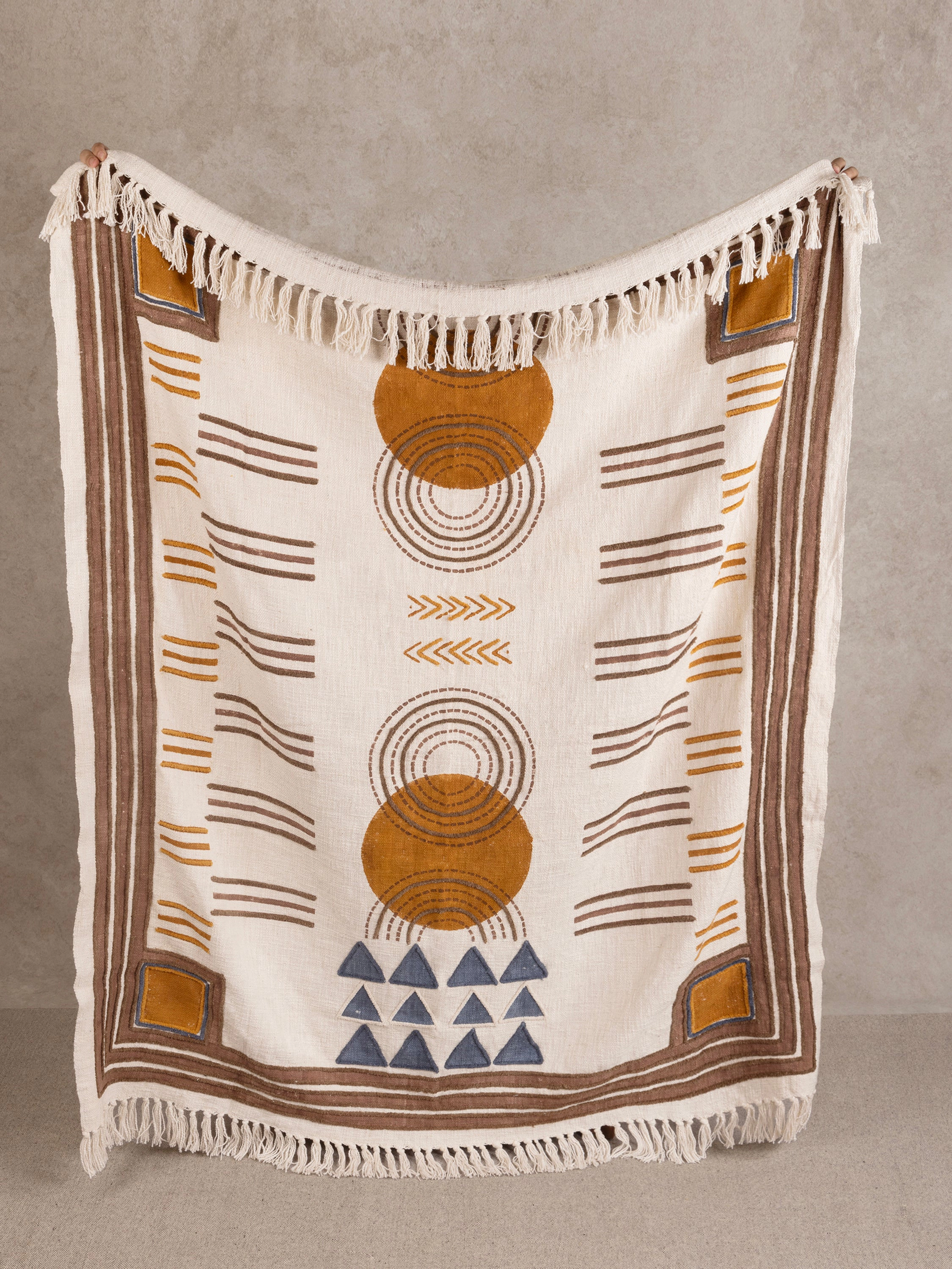 GAURI KOHLI Aarya Throw Blanket 50"x60"
