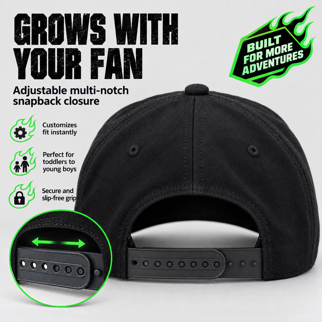Monster Jam Grave Digger Boys' Baseball Cap