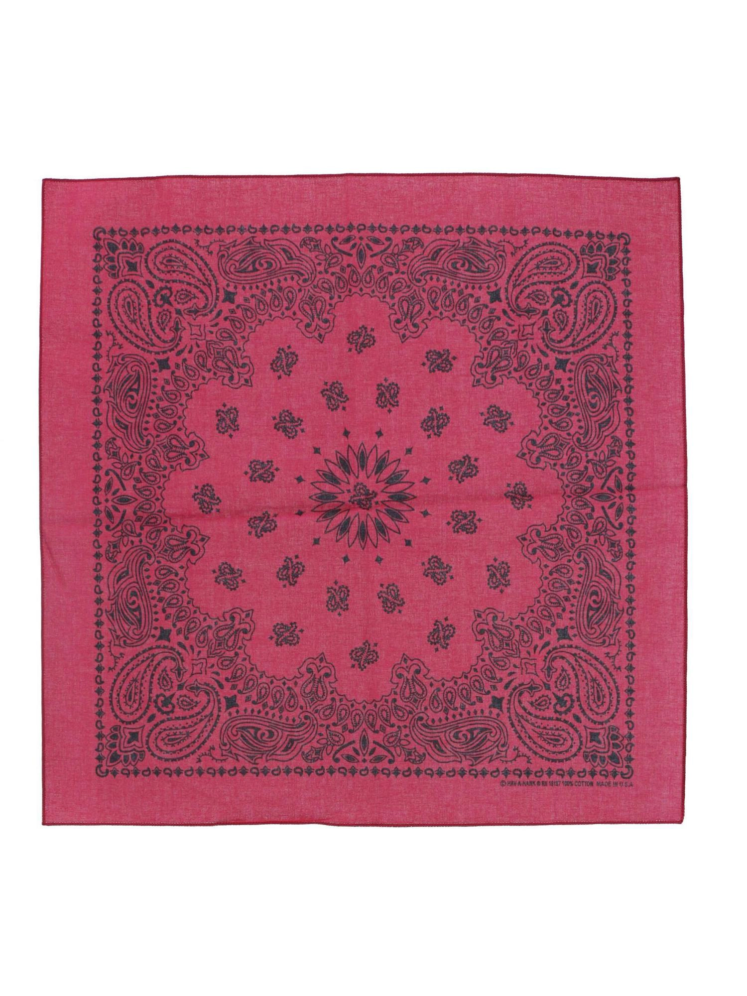 CTM® Cotton Contemporary Paisley Print Bandana